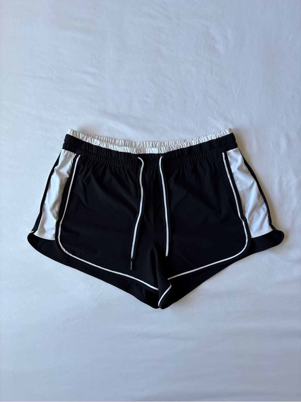 Athleta black running shorts